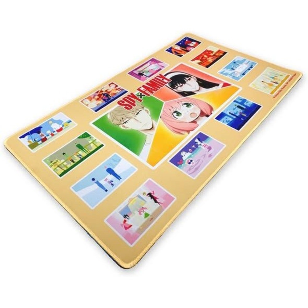Spy x Family Anime Desk Mat Loid Yor Anya Forger Gaming Mousepad Large Playmat